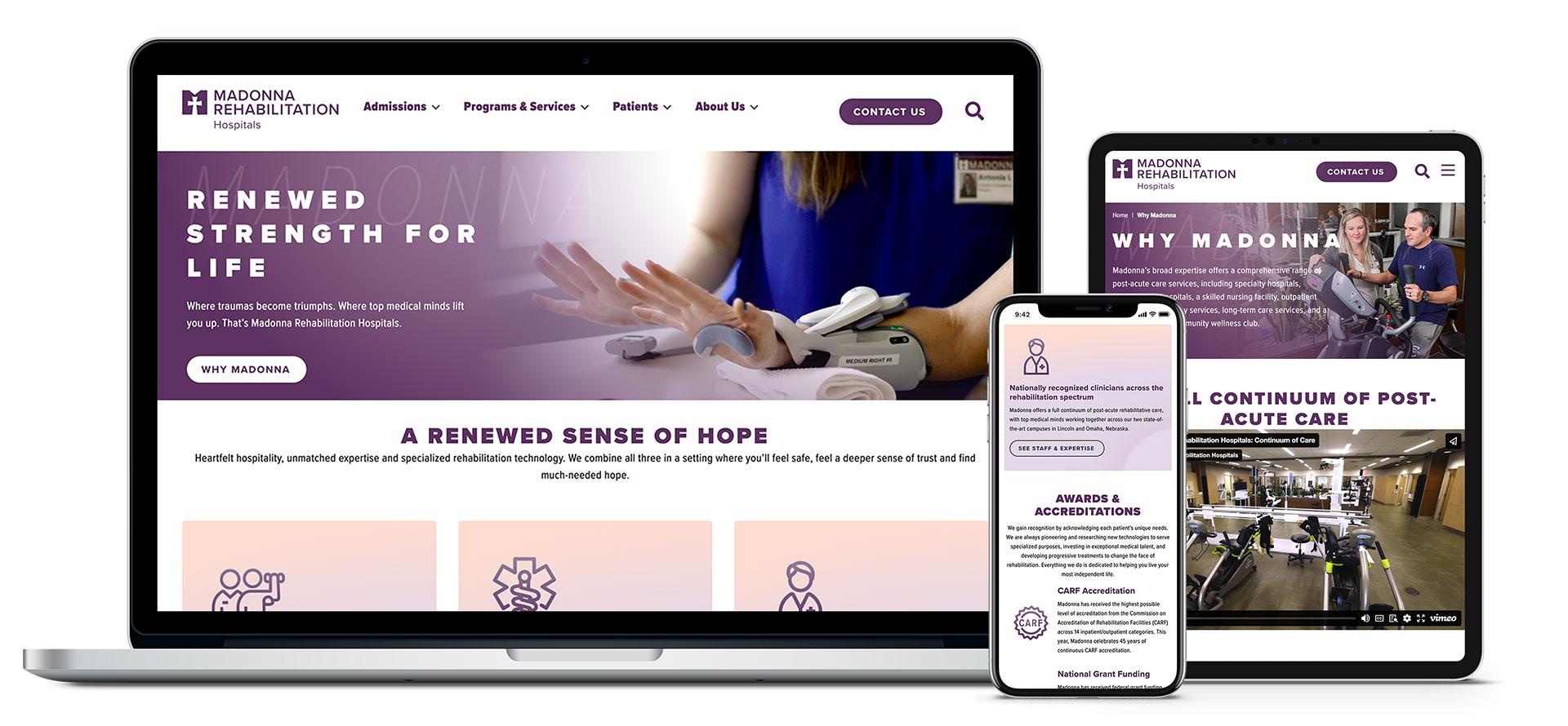Care in a New Light Landing Page