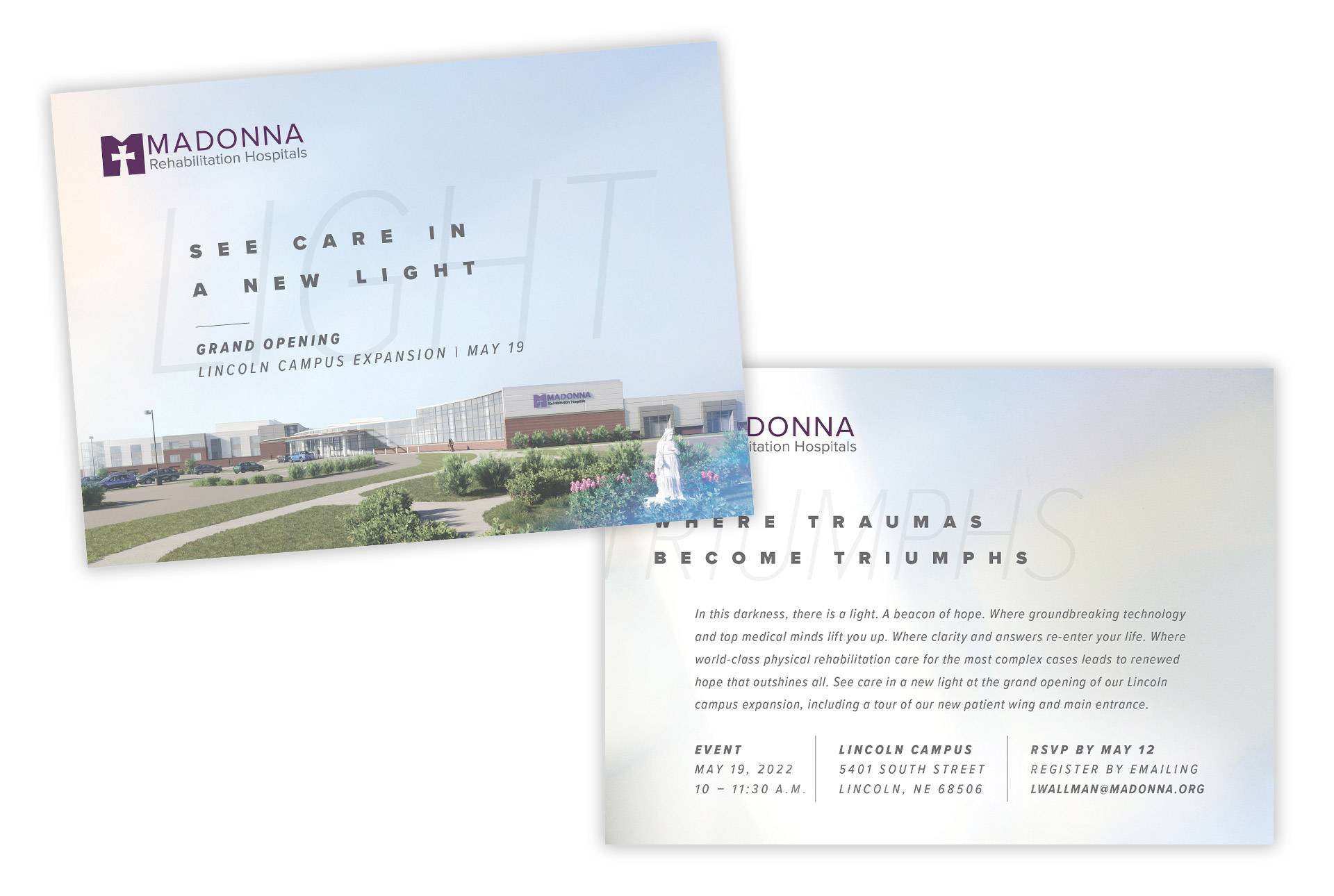 See Care in a New Light Postcard